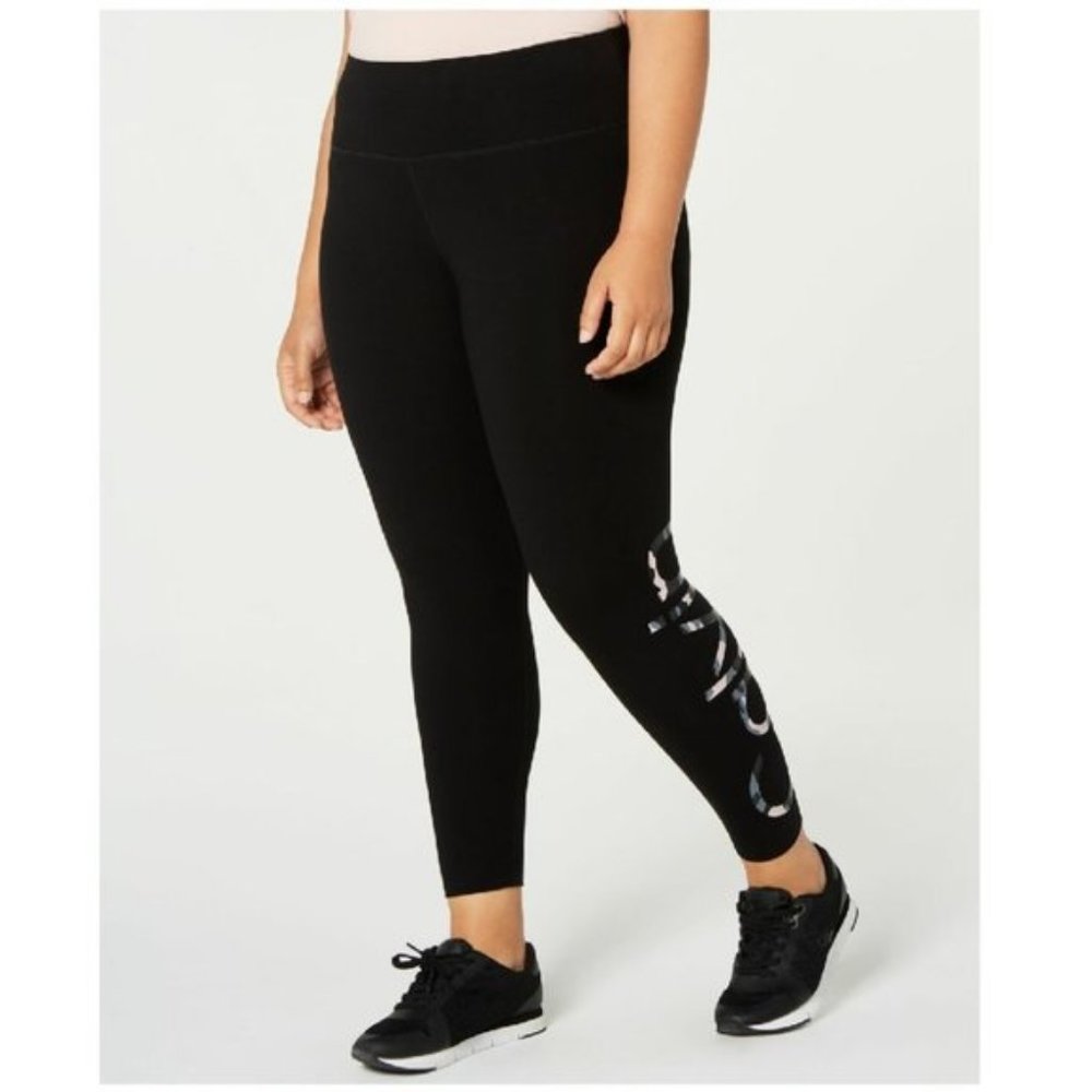 CALVIN KLEIN Performance Logo Cropped Leggings